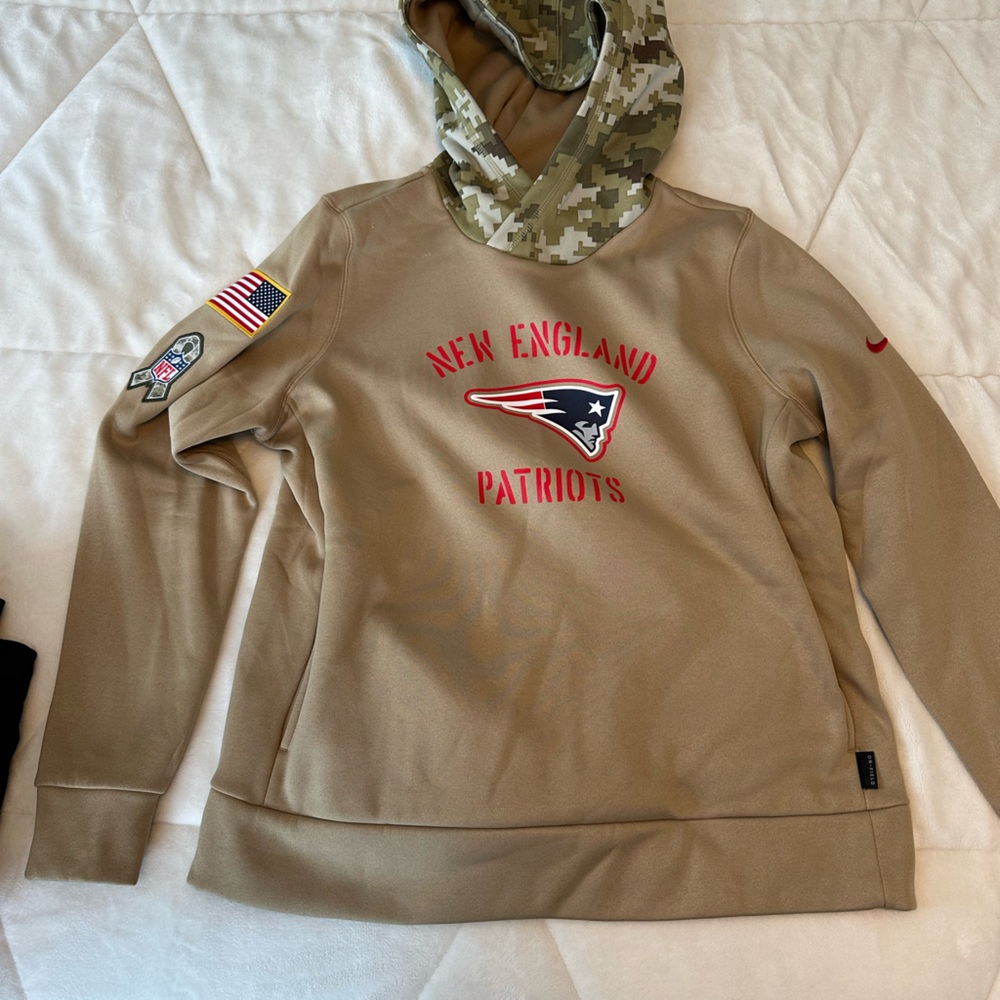 New England Patriots Military Sweatshirt